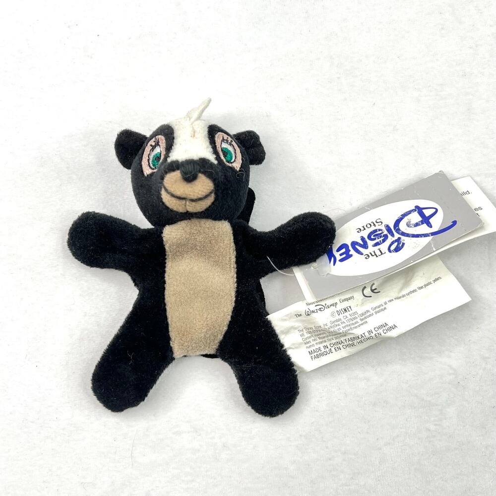 Vintage Disney Store Flower Beanbag Magnet NWT